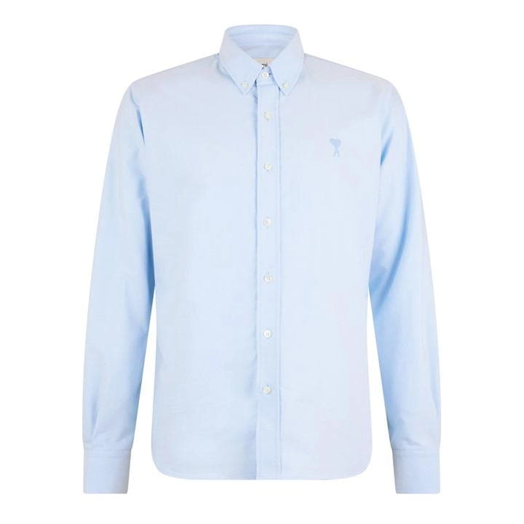 AMI Paris Small Ami De Coeur Shirt - Blue
